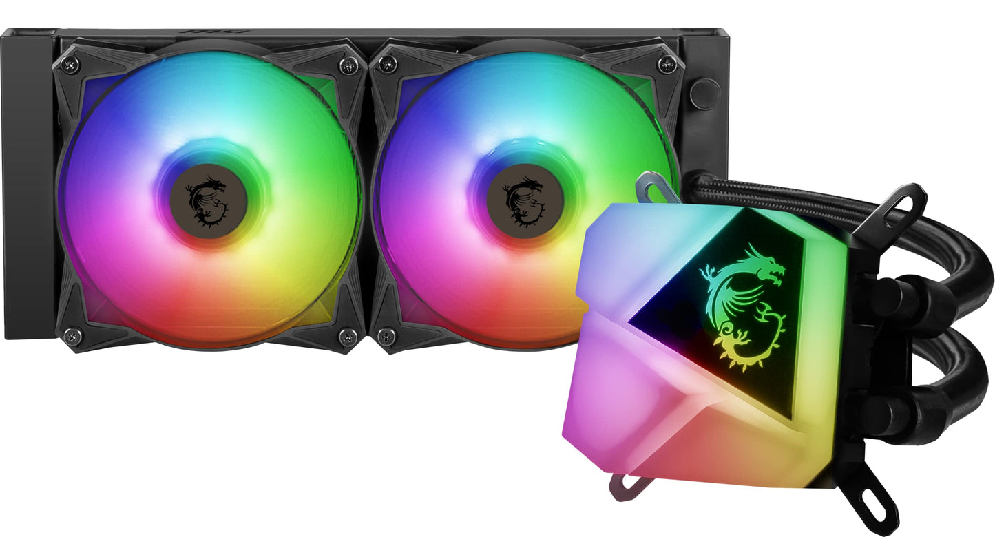 MSI Mag Core liquid C240 240Mm ARGB Liquid CPU Cooler