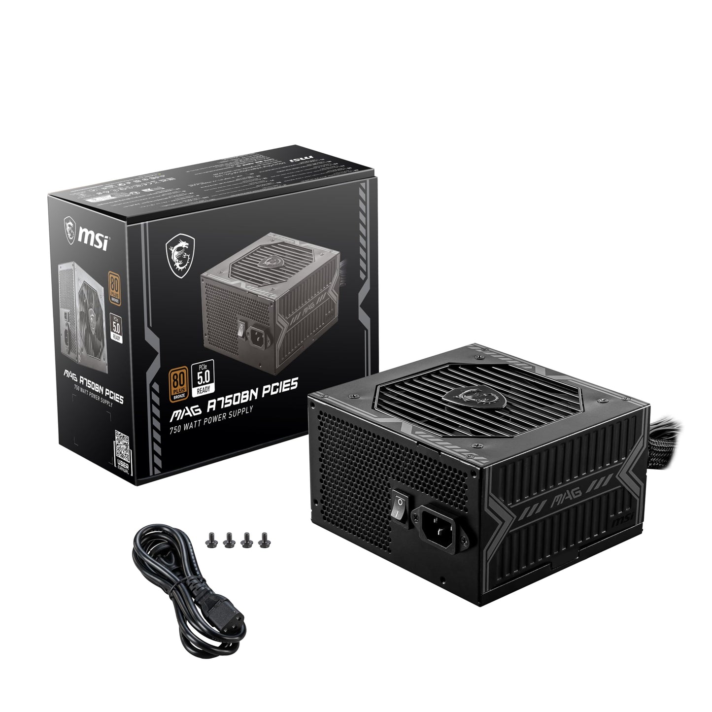 MSI MAG A750BN 750W 80PLUS BRONZE PSU