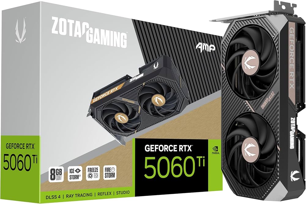 ZOTAC RTX5060TI 8GB AMP GDDR7 VGA