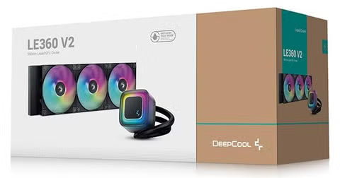 Deepcool LE360 V2 ARGB 360MM Black Liquid Cooler