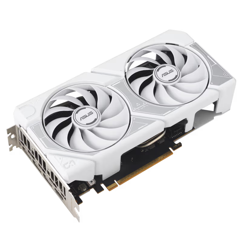 ASUS Dual RTX 5060 OC 8GB White GDDR7 Graphics Card