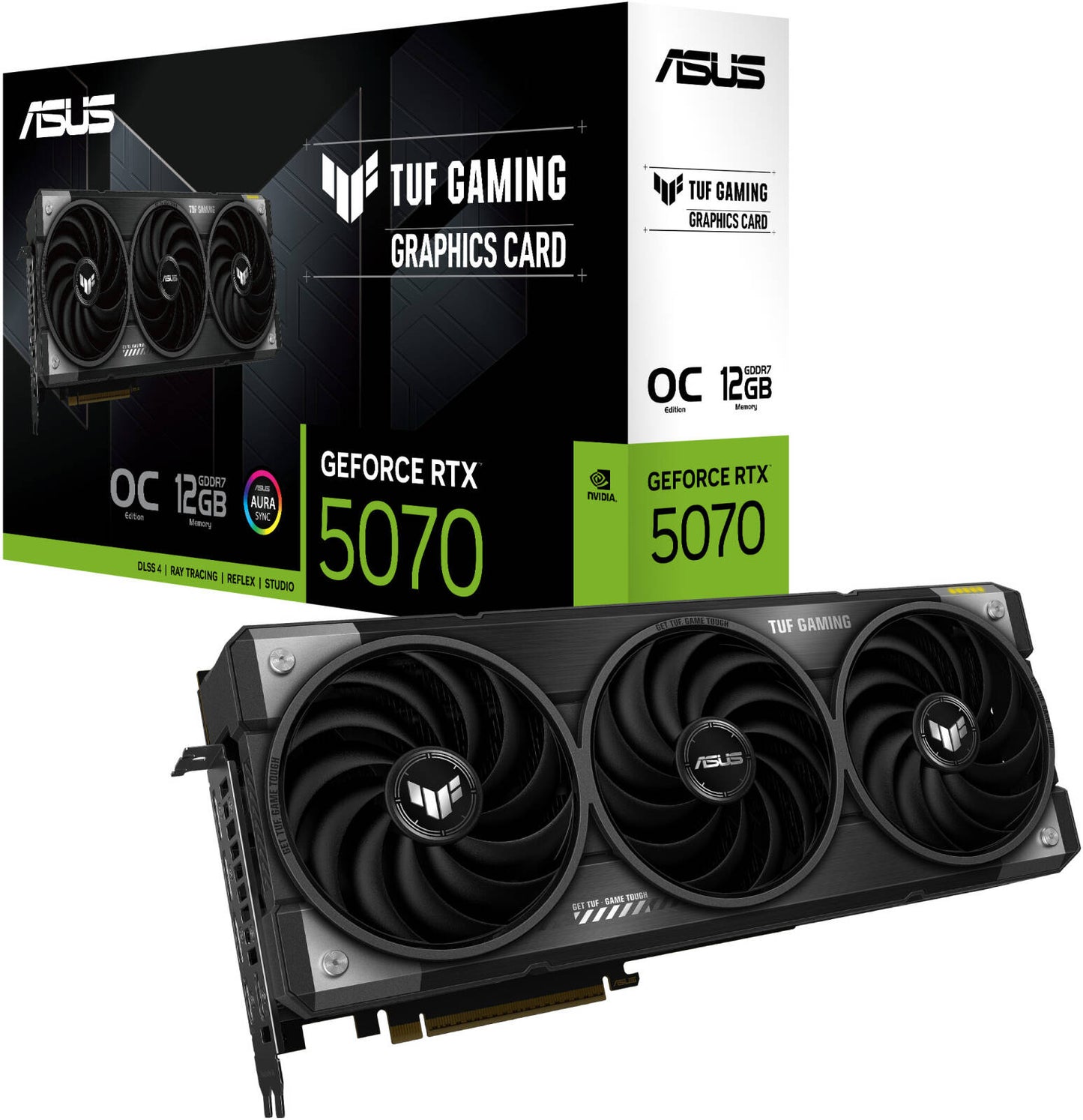 ASUS TUF RTX5070 OC 12GB GDDR7 VGA