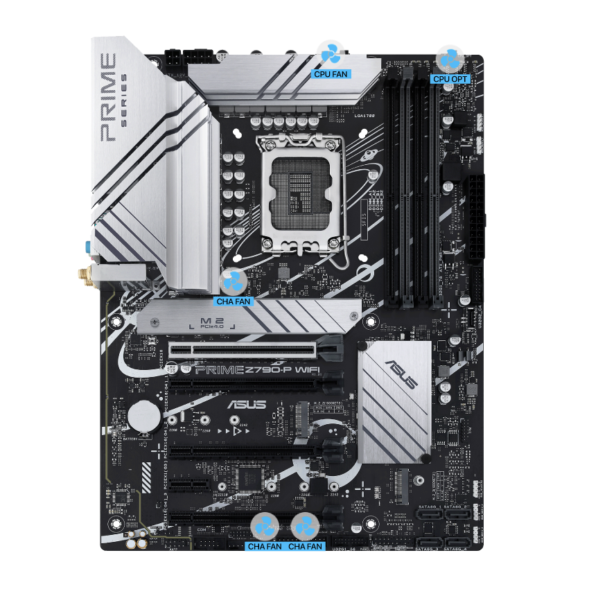 ASUS PRIME Z790-P WIFI DDR5 LGA1700 13TH GEN MOTHERBOARD