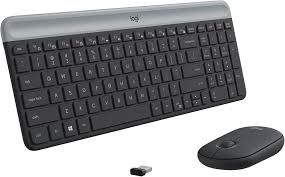 Logitech MK470 Slim Keyboard & Mouse Graphite