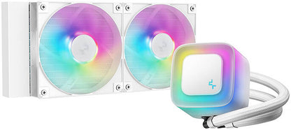 Deepcool LE240 V2 ARGB 240MM White Liquid Cooler