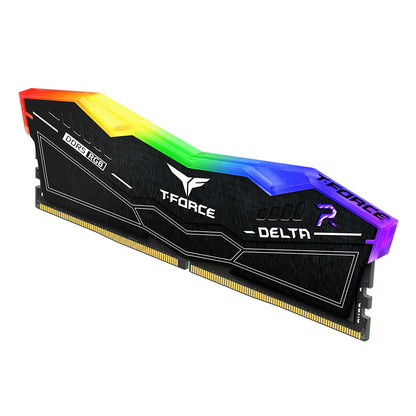 TEAMGROUP T-FORCE DELTA RGB BLACK 32GB (2X16GB) 6400 DDR5 DESKTOP MEMORY