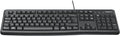 Logitech K120 Wired USB Keyboard Arabic Black