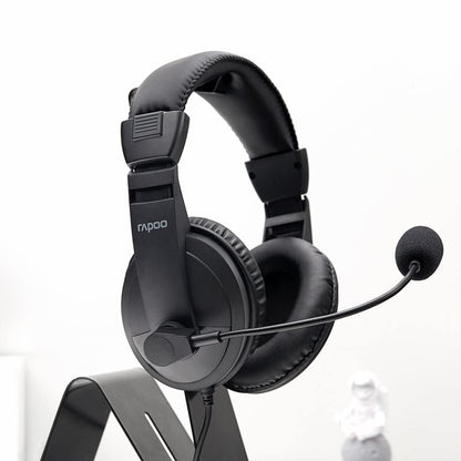 Rapoo H150S Wired Stereo Headset Black