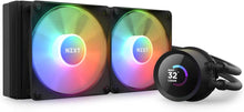 NZXT Kraken 240 RGB 240Mm Aio Liquid Cooler With Lcd Display & RGB Fans Black