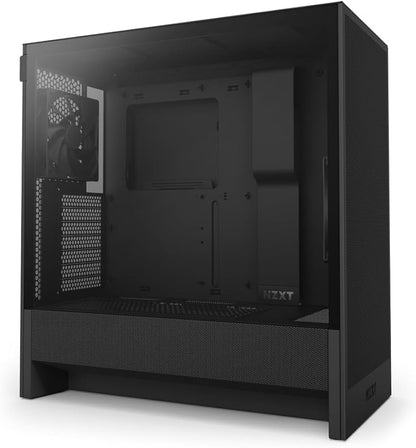 NZXT H5 FLOW RGB ALL BLACK MID-TOWER ATX 3FAN CASE