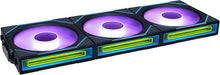 LIAN LI UNI FAN SL-INF120 WIRELESS REVERSE RGB 3 FAN PACK BLACK
