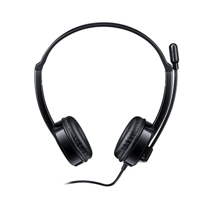Rapoo H120 Wired USB Headset Volume Control Black