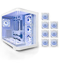 WJCoolman Robin 1 7-ARGB Fan White Gaming Case