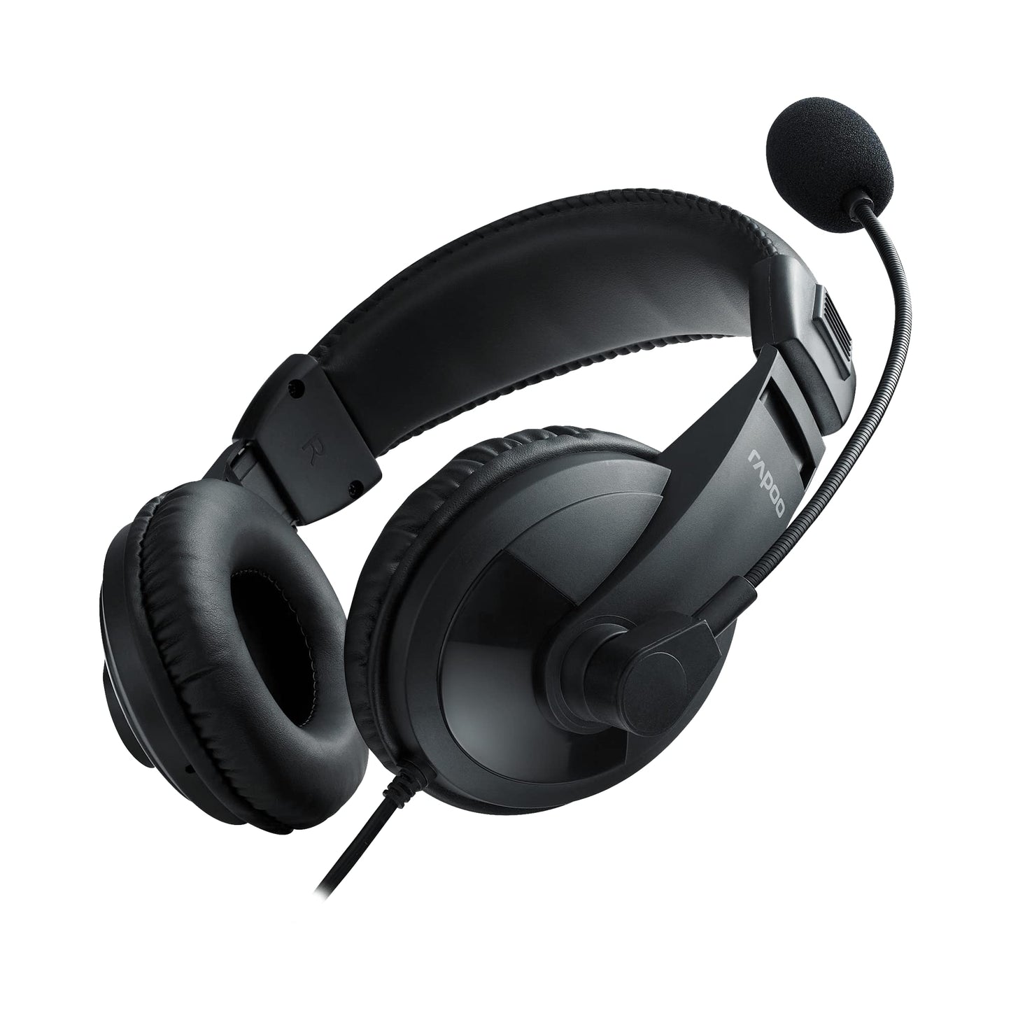 Rapoo H150S Wired Stereo Headset Black