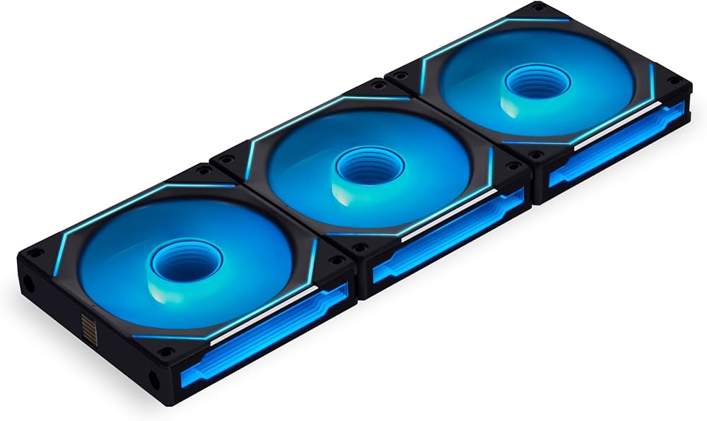 LIAN LI UNI FAN INF 120 TRIPLE PACK COOLING FAN BLACK