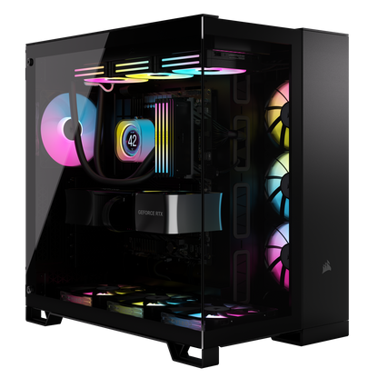 CORSAIR 6500X TMPRD GLASS BLACK ATX CASE
