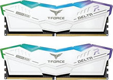 TEAMGROUP T-FORCE DELTA RGB WHITE 64GB (2X32GB) DDR5 5600 DESKTOP MEMORY