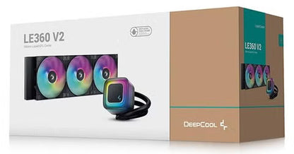 Deepcool LE360 V2 ARGB 360MM Black Liquid Cooler