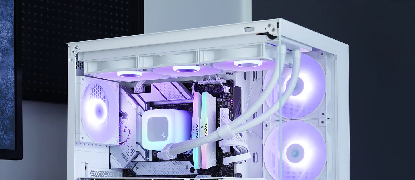 Deepcool LE360 V2 ARGB 360MM White Liquid Cooler