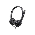 Rapoo H120 Wired USB Headset Volume Control Black
