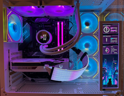 NOORAMO Frost RTX 5070 LCD Edition Gaming PC