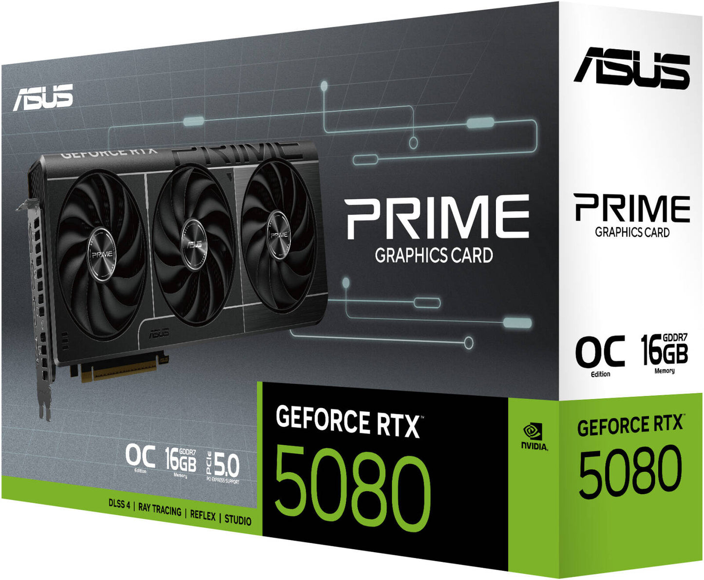 ASUS PRIME RTX5080 OC 16GB GDDR7 VGA