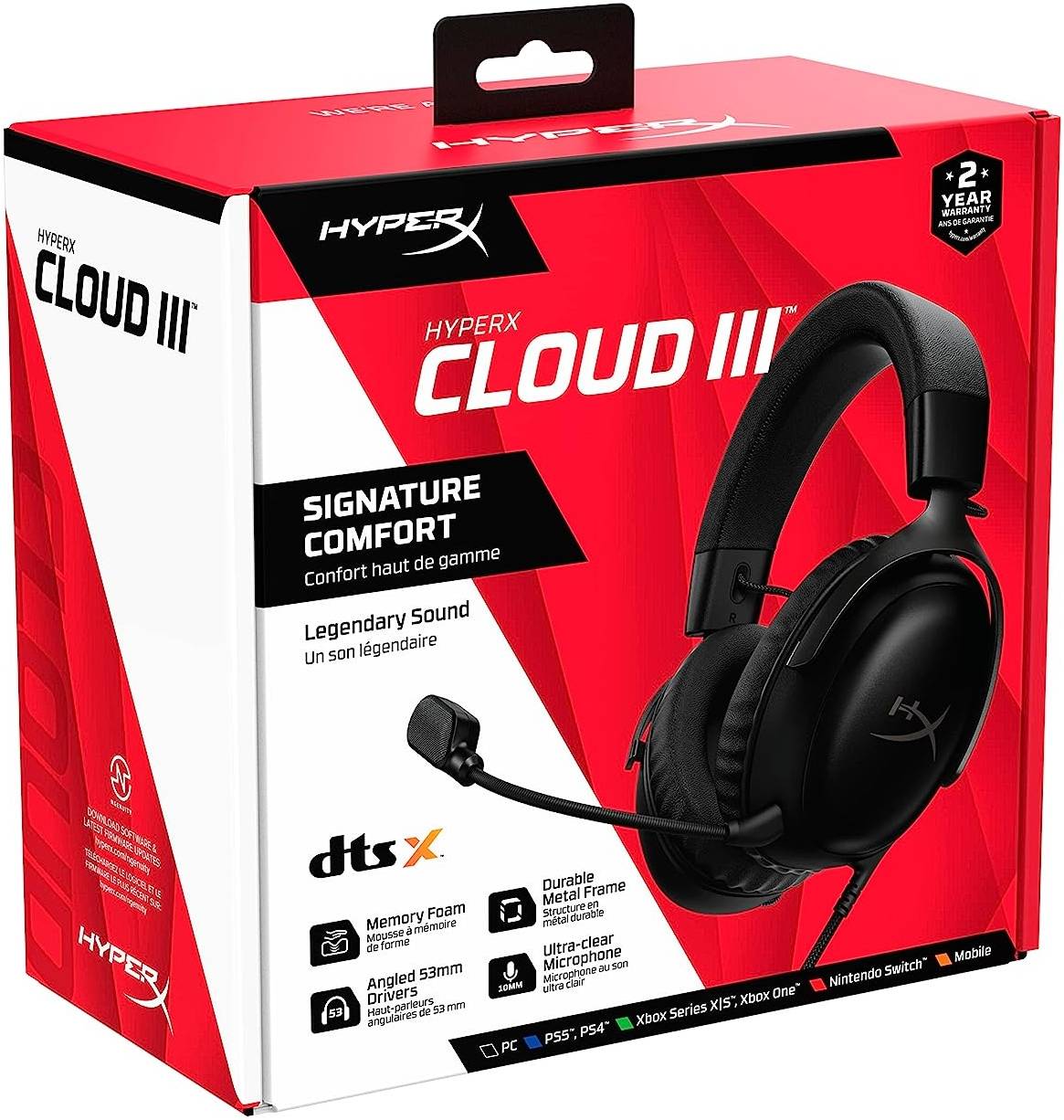 HyperX Cloud III Wired Gaming Headset