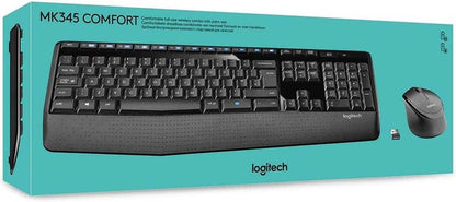 Logitech MK345 Wireless Keyboard &amp; Mouse Combo English Arabic