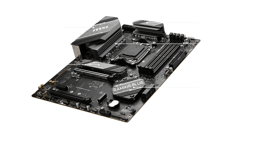 MSI B650 GAMING PLUS WIFI AM5 DDR5 ATX MOTHERBOARD