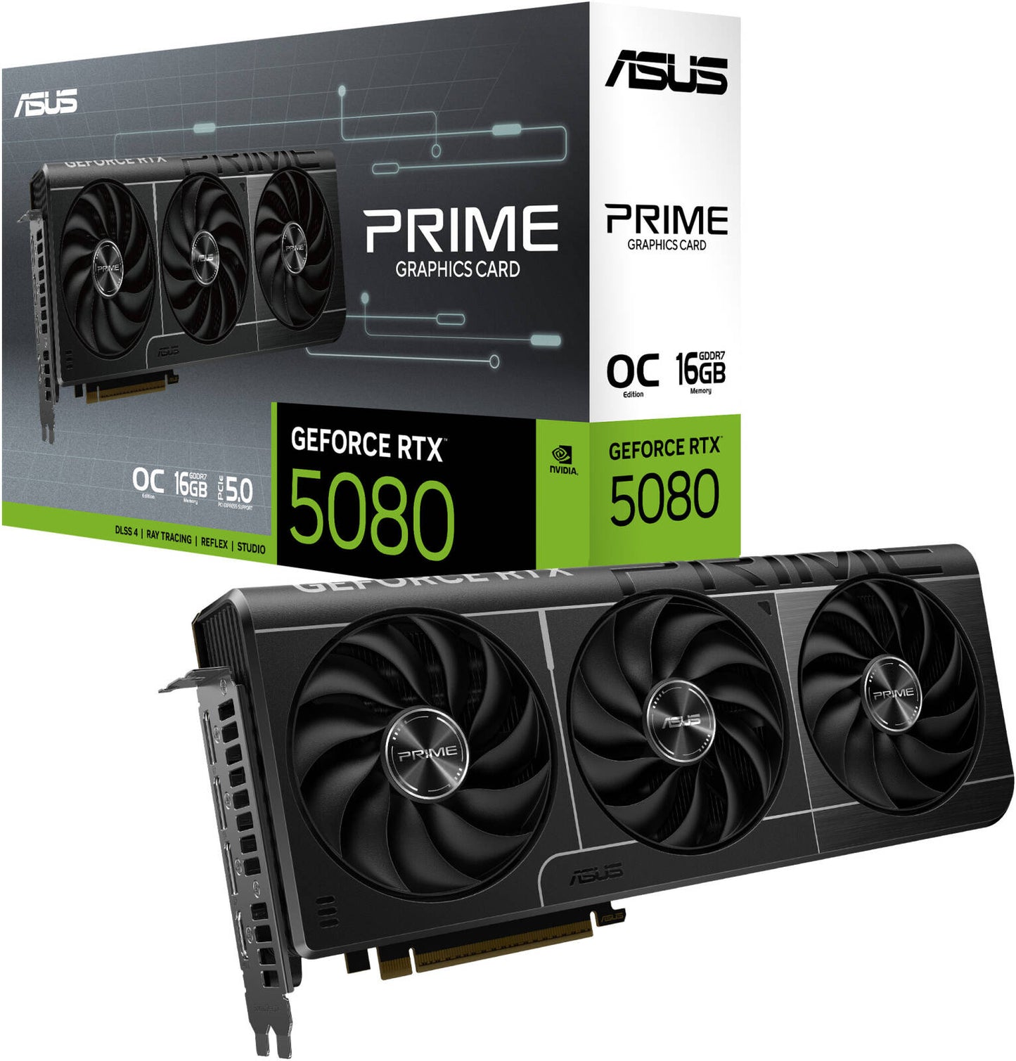ASUS PRIME RTX5080 OC 16GB GDDR7 VGA