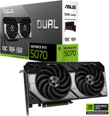 ASUS Dual RTX 5070 12GB OC GDDR7 Graphics Card
