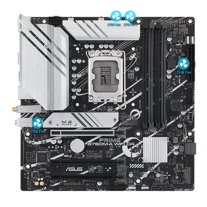 ASUS PRIME B760M-A WIFI DDR4 LGA1700 M-ATX MOTHERBOARD