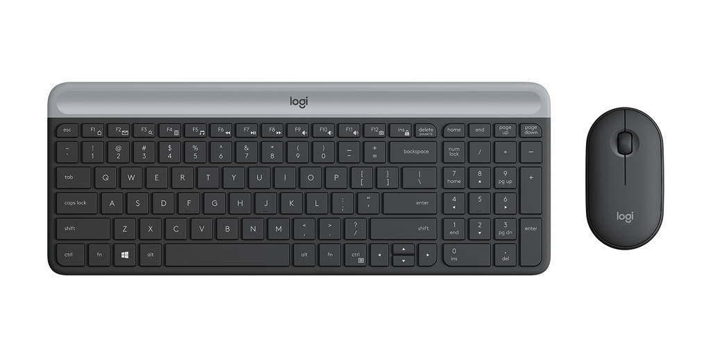 Logitech MK470 Slim Keyboard &amp; Mouse Graphite