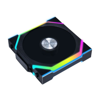 LIAN LI UNI FAN SL WIRLESS LCD REVERSE 120 1PC - BLACK