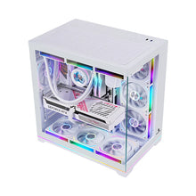 WJCoolman Robin 1 7-ARGB Fan White Gaming Case